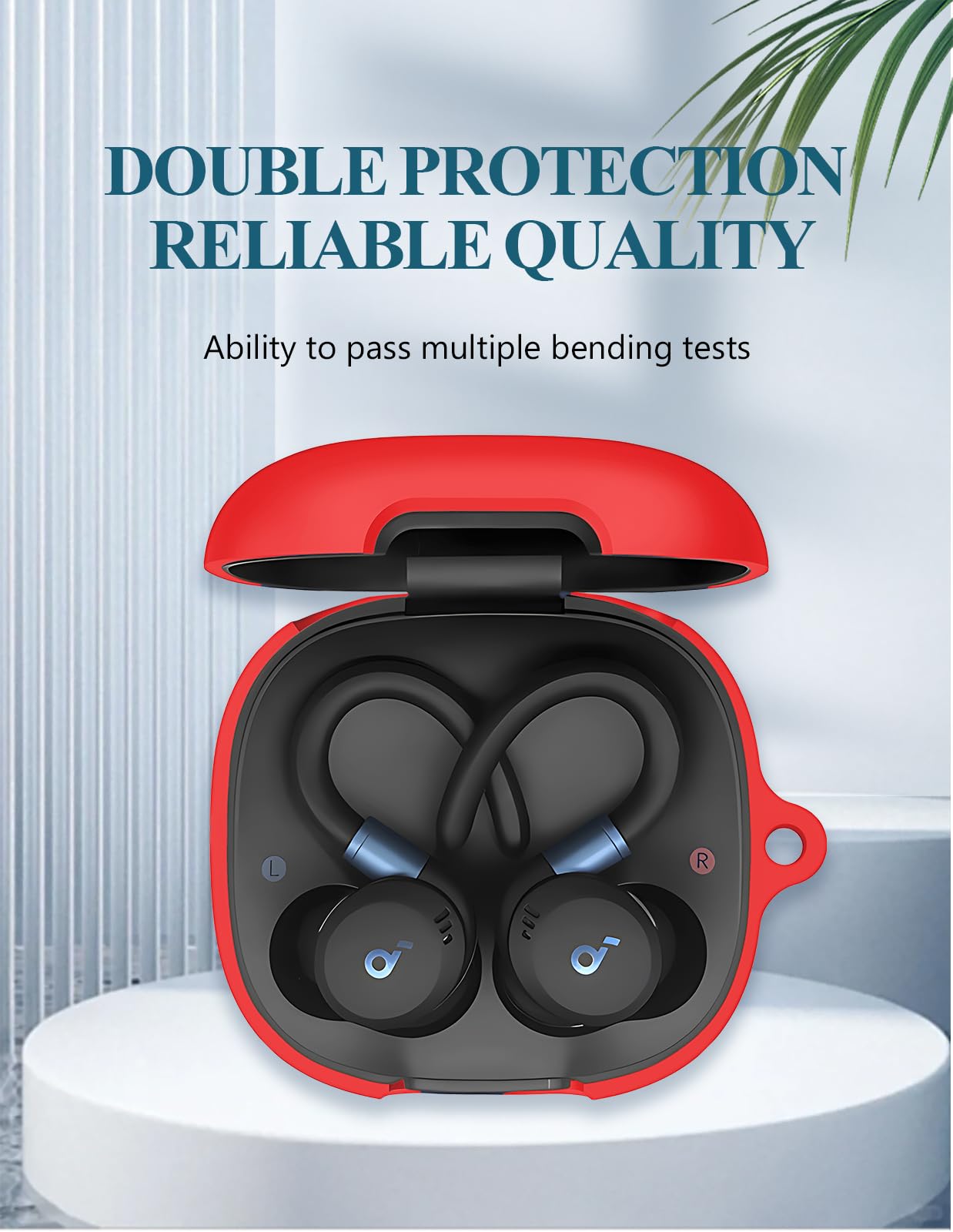 Case for Soundcore by anker Sport X20 Earbuds, Soft Silicone