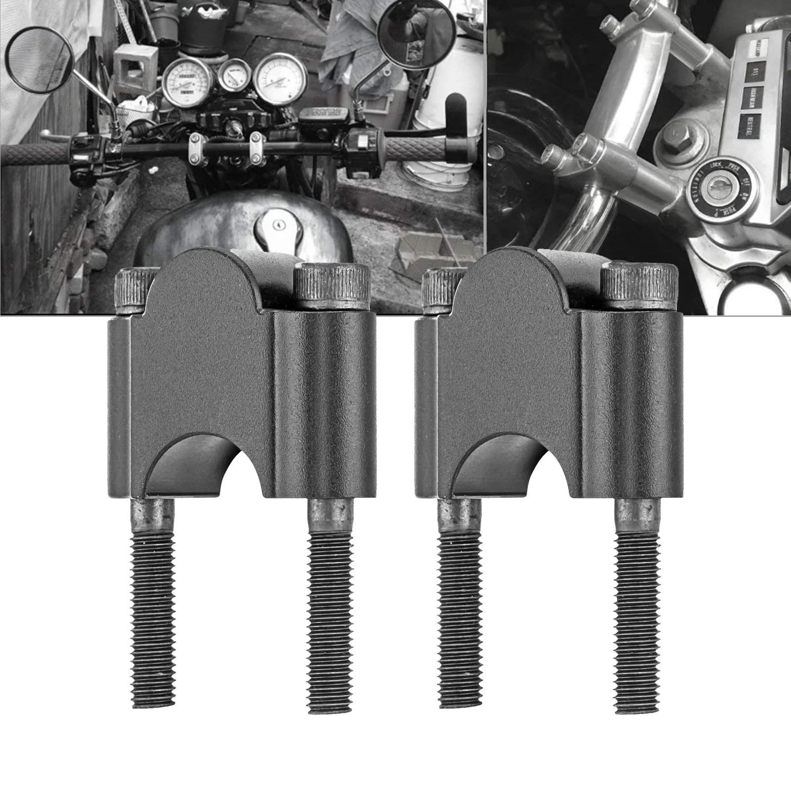 Riser de guidon 30 mm pour roadster MT09 et R1200GS idéal pour le road trip - 6