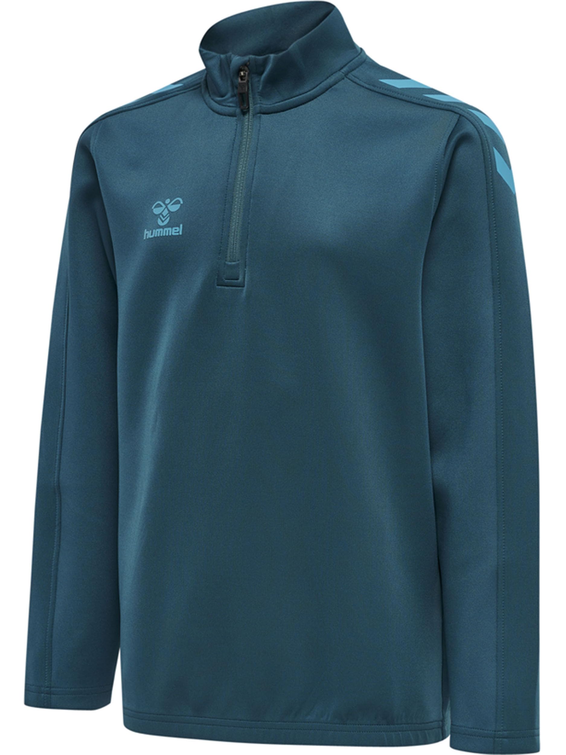 hummel Hmlcore Xk Half Zip Poly Sweat Kids Maglia di Tuta Unisex-Bambini e Ragazzi