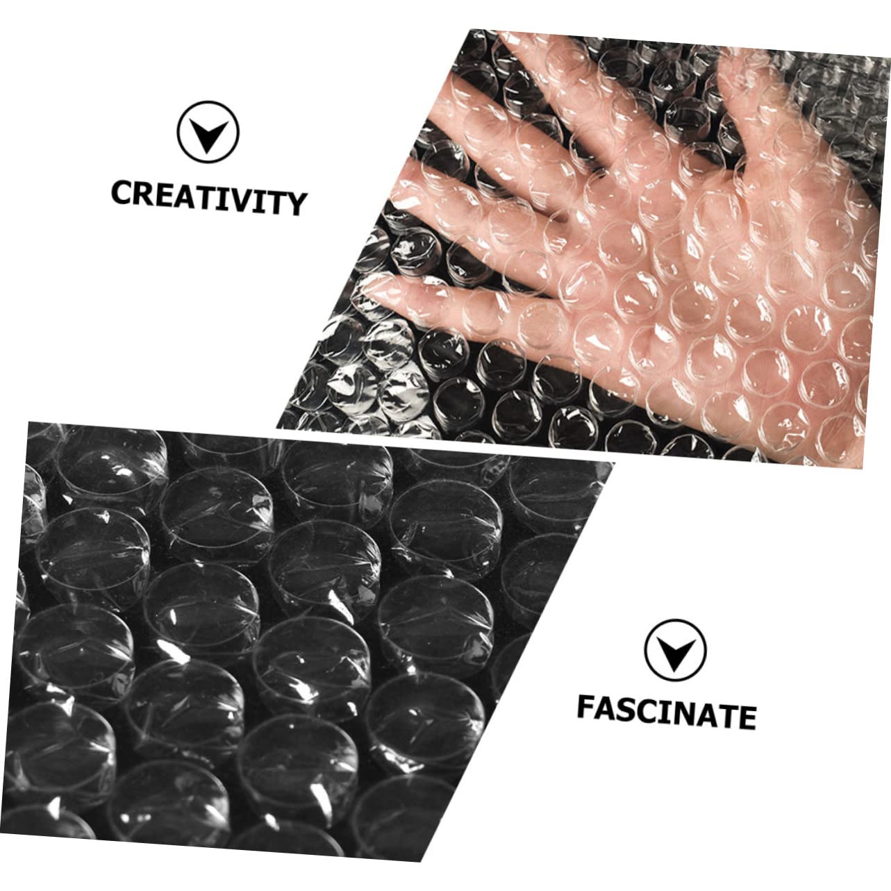 SEWACC 1 Roll Wrap Packing Accessory Package Film Shockproof Foam Film for Mailing Packing Wraps Cup Pouches Shipping Films Moving Air Transparent Ldpe