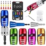 Wire Stripper for Drill - 2025 Upgraded Electric Wire Stripping and Twisting Tool for AWG 14-12-10-8-6, Wire Stripper Tool for Power Drill, Nut Twister Stripping and Connector Kit