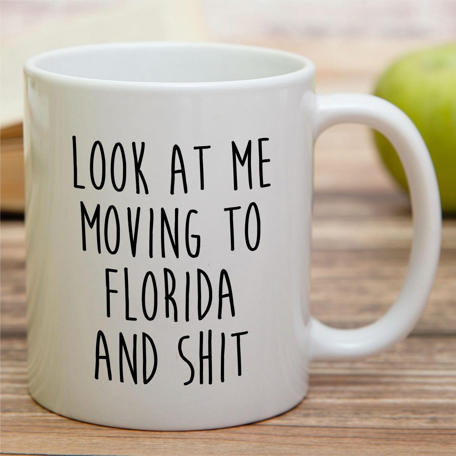 Retreez Funny Mug for Moving to Florida - Moving to Florida Gift - 11 Oz Ceramic Coffee Cup for Relocating to Florida - Humorous Farewell Gift For Birthday, Moving Away, Graduation For Men, Women