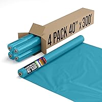 Vista 75 de Rollo de plástico para cubierta de mesa para banquetes, Marrón