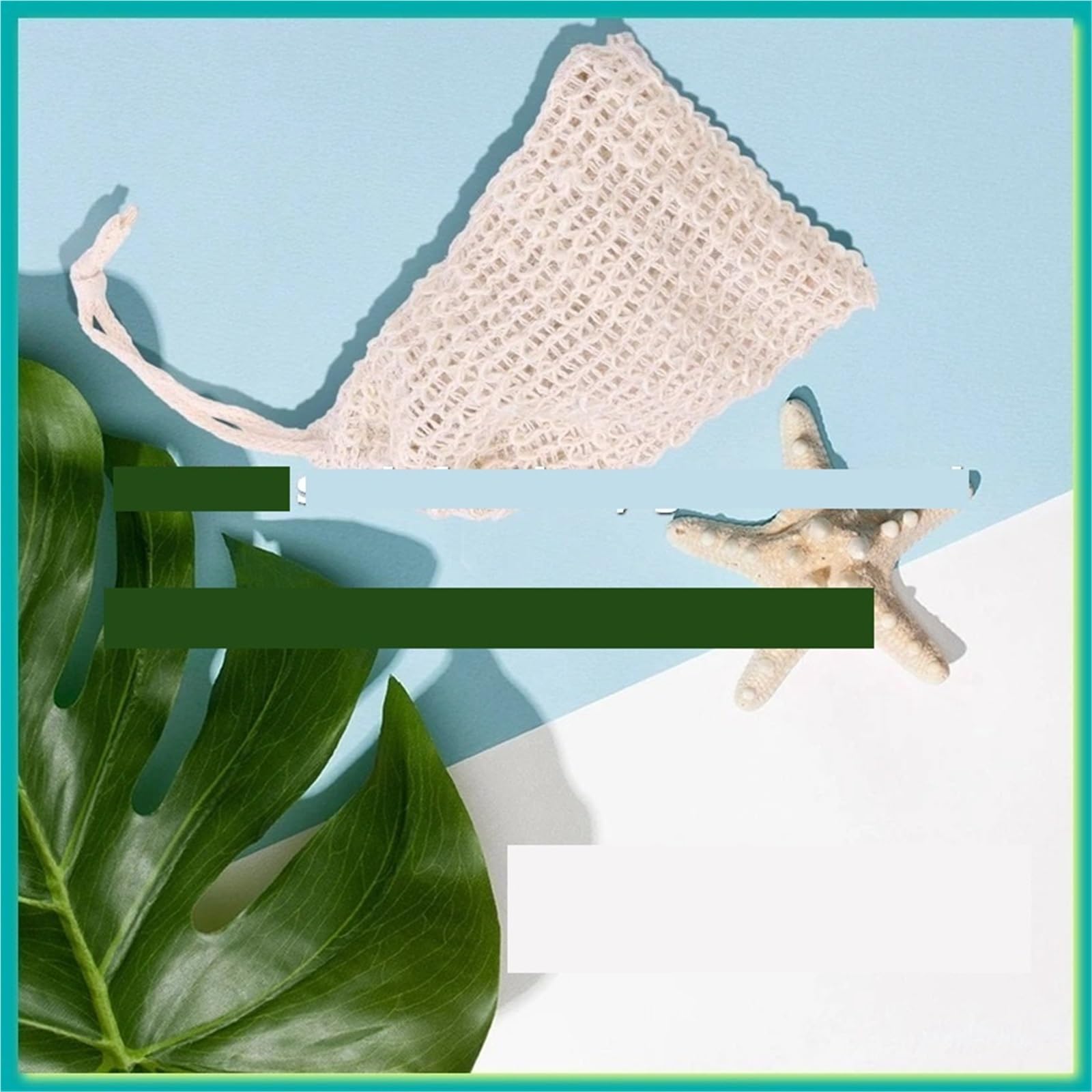 Bolsa de jabón sisal Funda protectora exfoliante