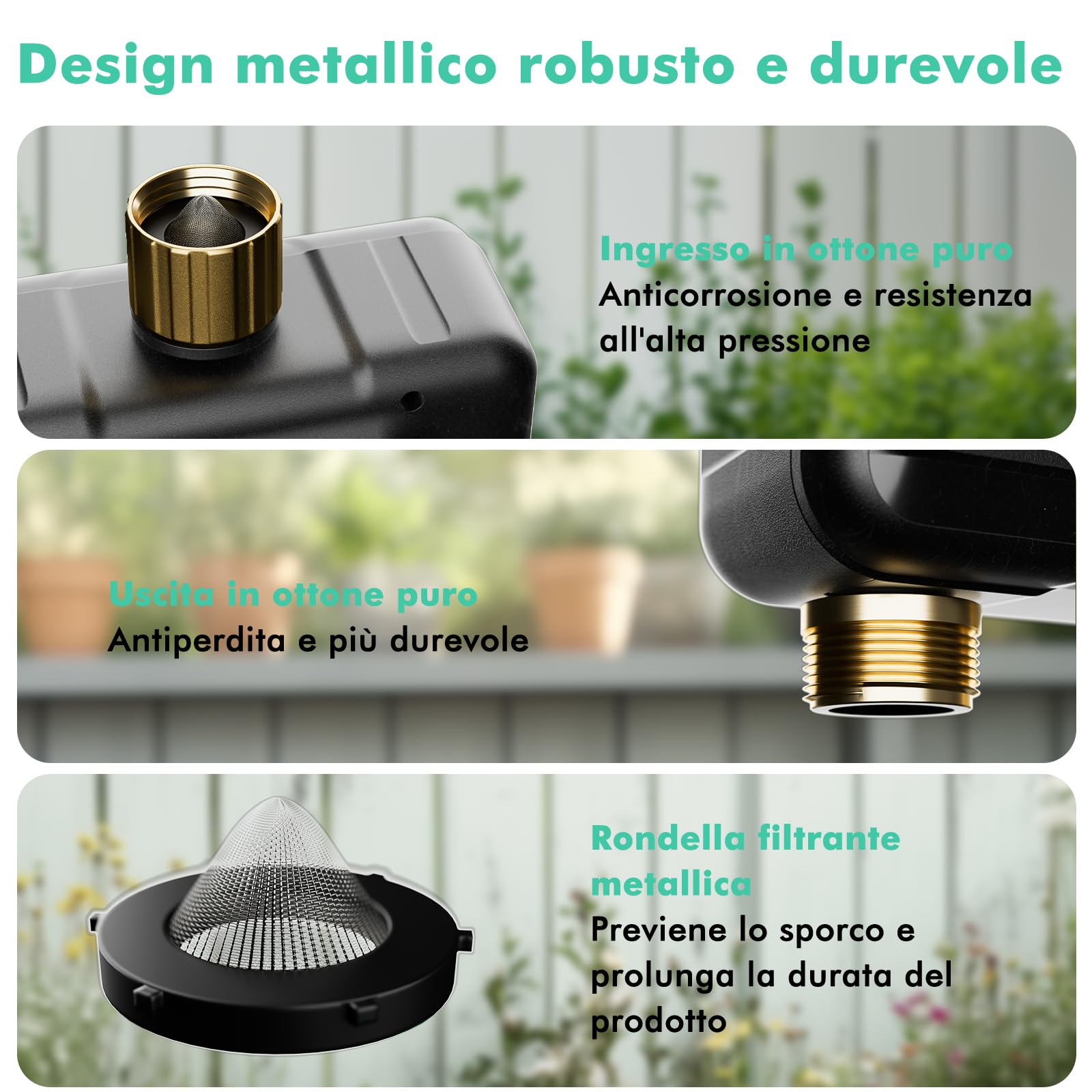RESTMO Computer di Irrigazione a 2 Zona con Chip Bluetooth | Controllo app, Automatico/Manuale/Ritardo Della Pioggia, Timer di Irrigazione per Tubo da Giardino