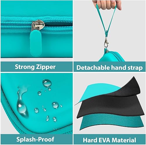 Miniatura 7 de GWCASE Funda compatible con 3Doodler Start+ Essentials - Bolígrafo de impresión 3D para niños, organizador de viaje para paquetes de recarga de