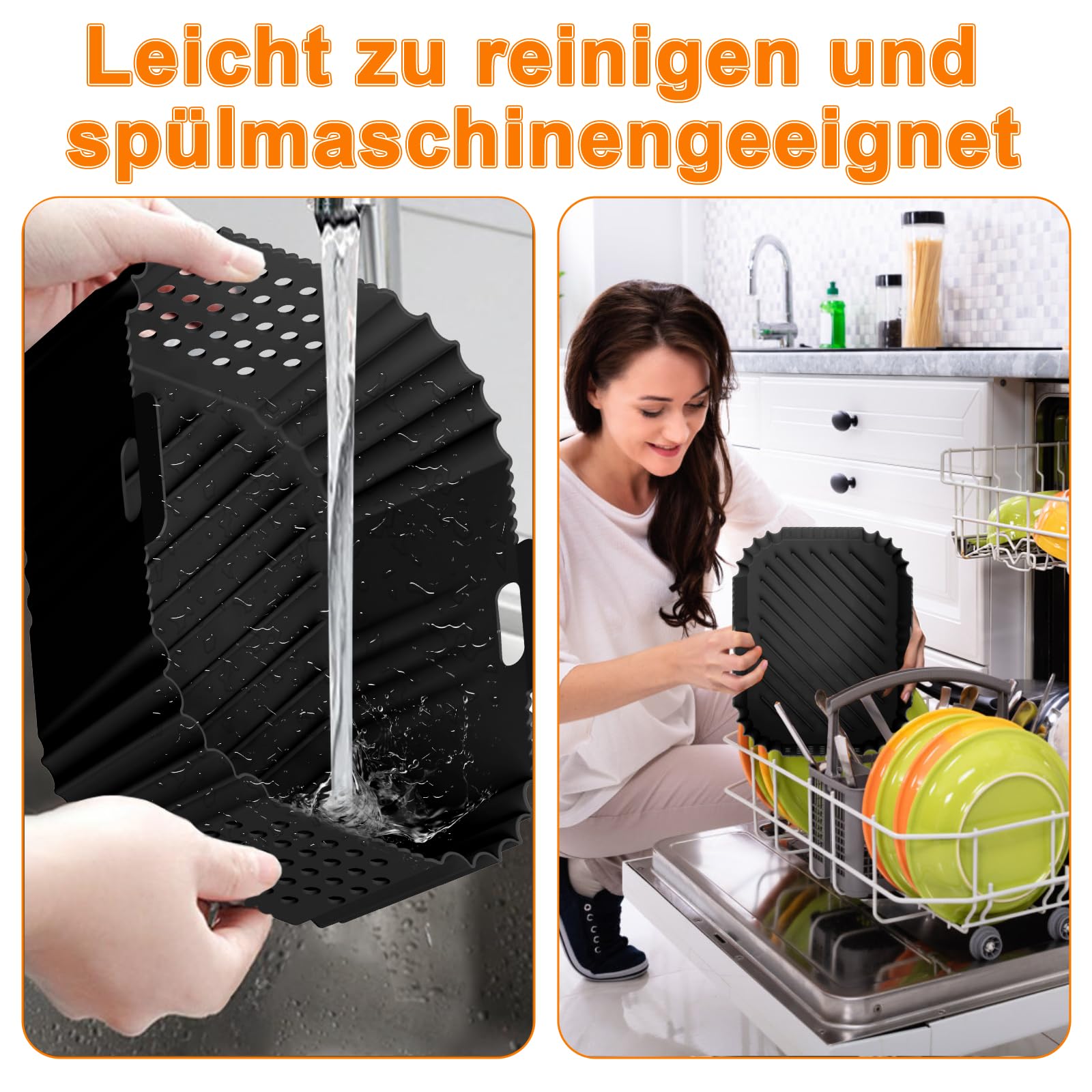 GWY Ersatz Grillrost Für Ninja SL401 DoubleStack XL Luftfritteuse – Edelstahl Rost 21,6x18,3x4,6 Cm
