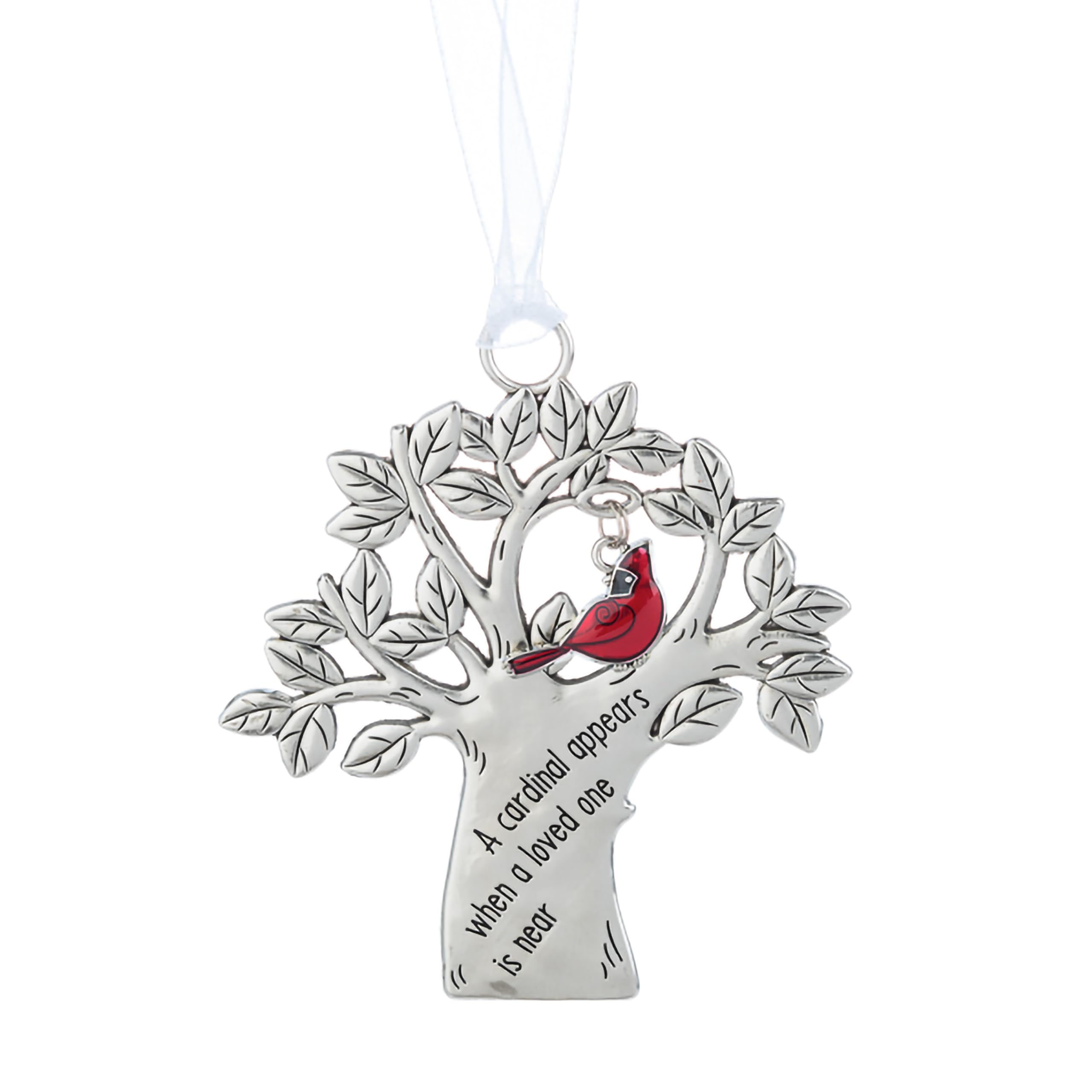 A Cardinal Appears ornement commémoratif de Noël en zinc pour honorer nos proches