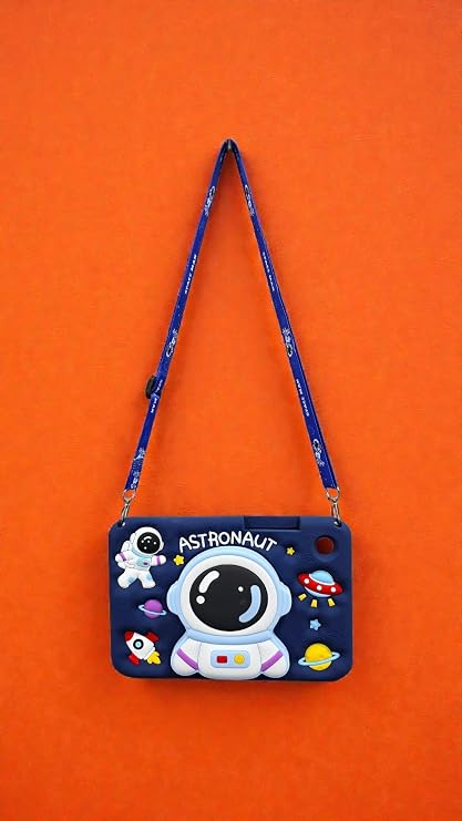 SWEET ASTRONOT Tablet Kılıfı Standlı Askılı Kalın Silikon Yapı Yüksek Koruma Stand Olması ile Kullanım kolaylığı Güvenlik Şıklık ve Kullanışlılık burada (ASTRONOT GÖKYÜZÜ, ipad 9.nesil10,2')