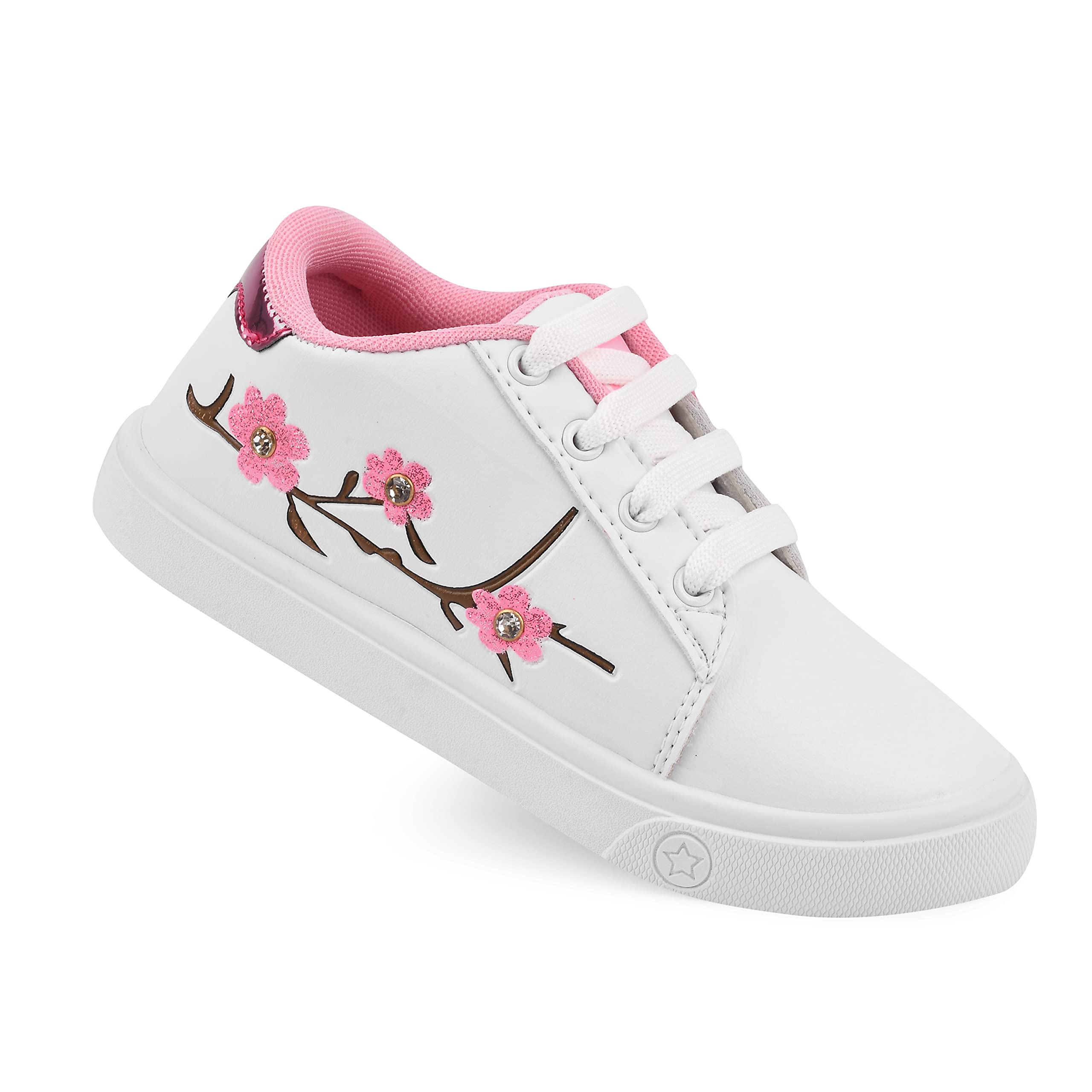 KATS Casual Shoes for Kids Lace Shoe Sneakers 6 to 6.5 Years Old Lightweight, Durable, Comfortable Casual Shoes for Boys and Girls Made with Premium Grade Foam Insoles, & Secure Closure White (B0BKLF6HZ6) Amazon Price History, Amazon Price Tracker