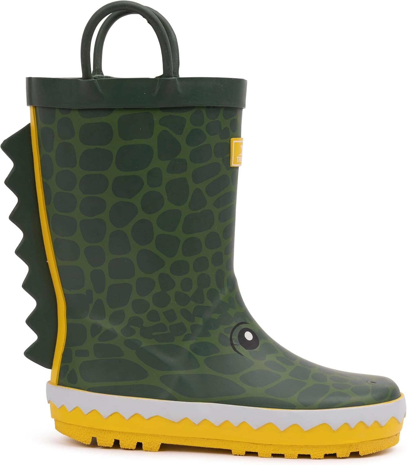 Trespass Unisex Kids Welly Boot Rain Shoe Pull-On Handles Character