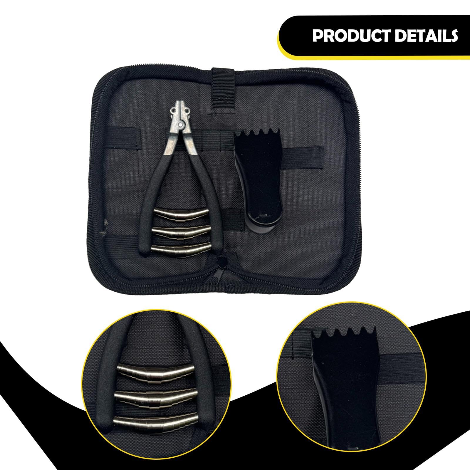 Pince à Corder Pour Raquette F Fityle – Alliage Aluminium, Légère, Avec Sac Rangement, Pour Badminton Et Tennis