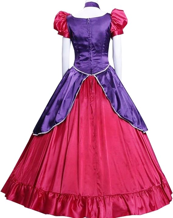 Amazon.com: Disfraz de adulto Evil Step Hermana Cosplay Fancy Red Court  Dress Halloween : Ropa, Zapatos y Joyería
