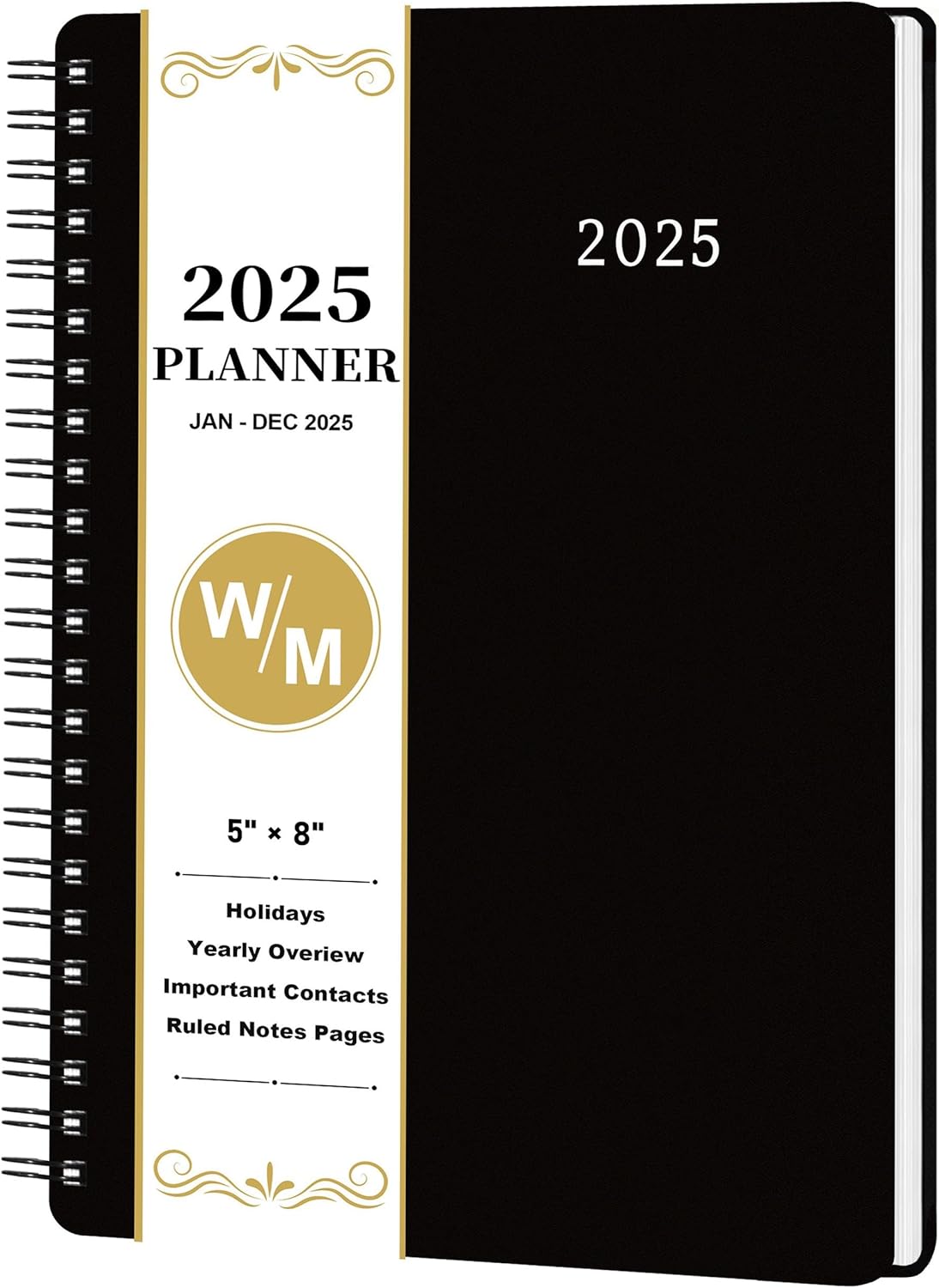 Amazon.com : 2025 Planner - 2025 Planner Weekly and Monthly, Jan 2025 - Dec 2025, 5" x 8", Twin ...