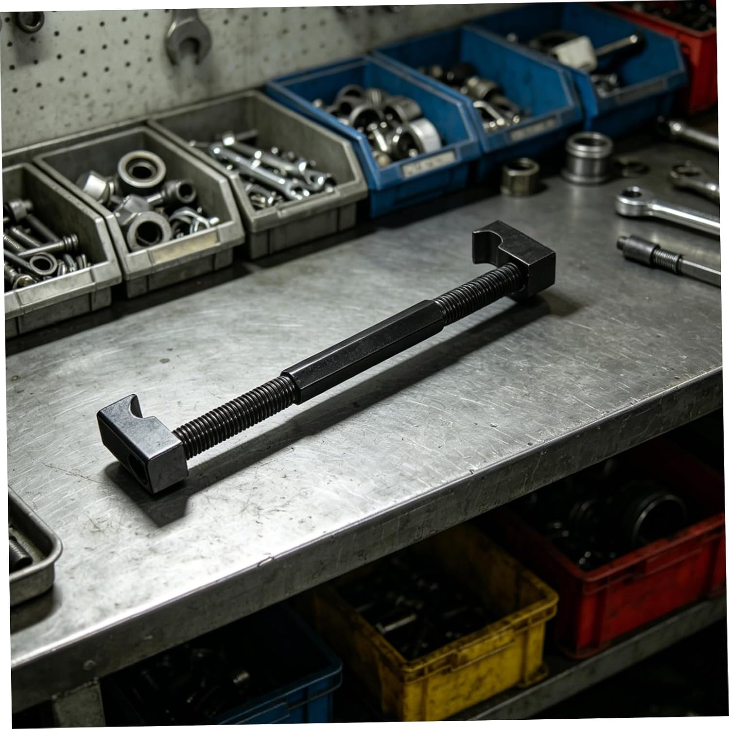2pcs Automotive Coil Spring Compressor Tool for Suspension Repairs