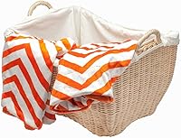 Vista 5 de KOUBOO Wicker Laundry Basket, Hamper for Dirty Clothes, Laundry Sorter Bin, Basket with Handles for Easy Transport, Household Essentials, Natural