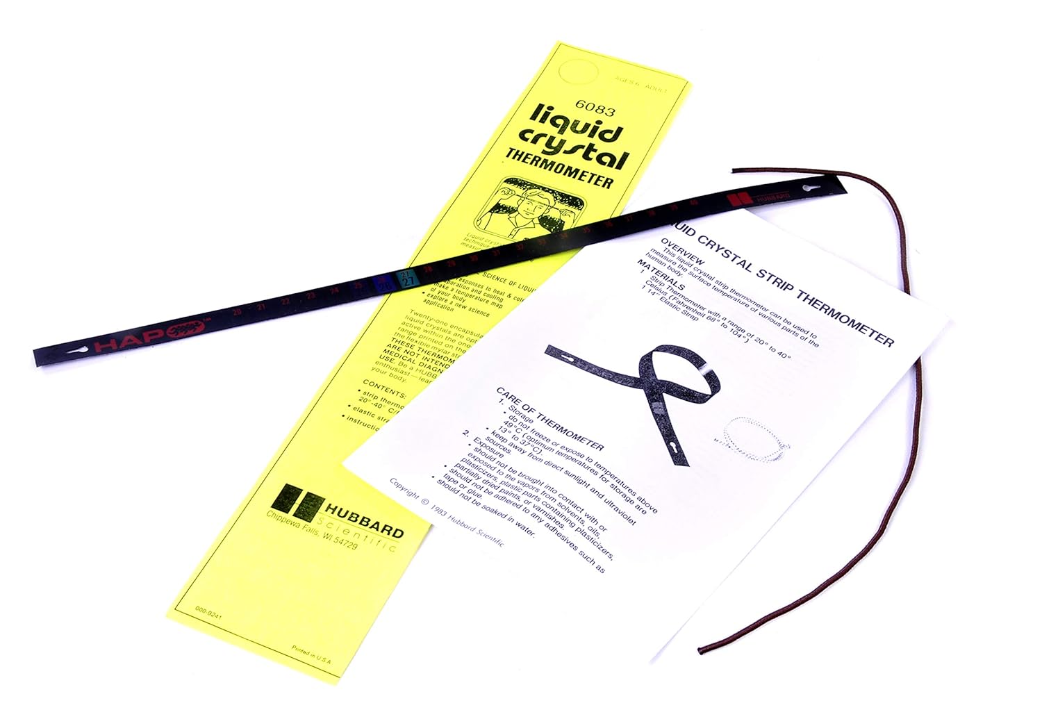 American Educational Liquid Crystal Temperature Strip Science