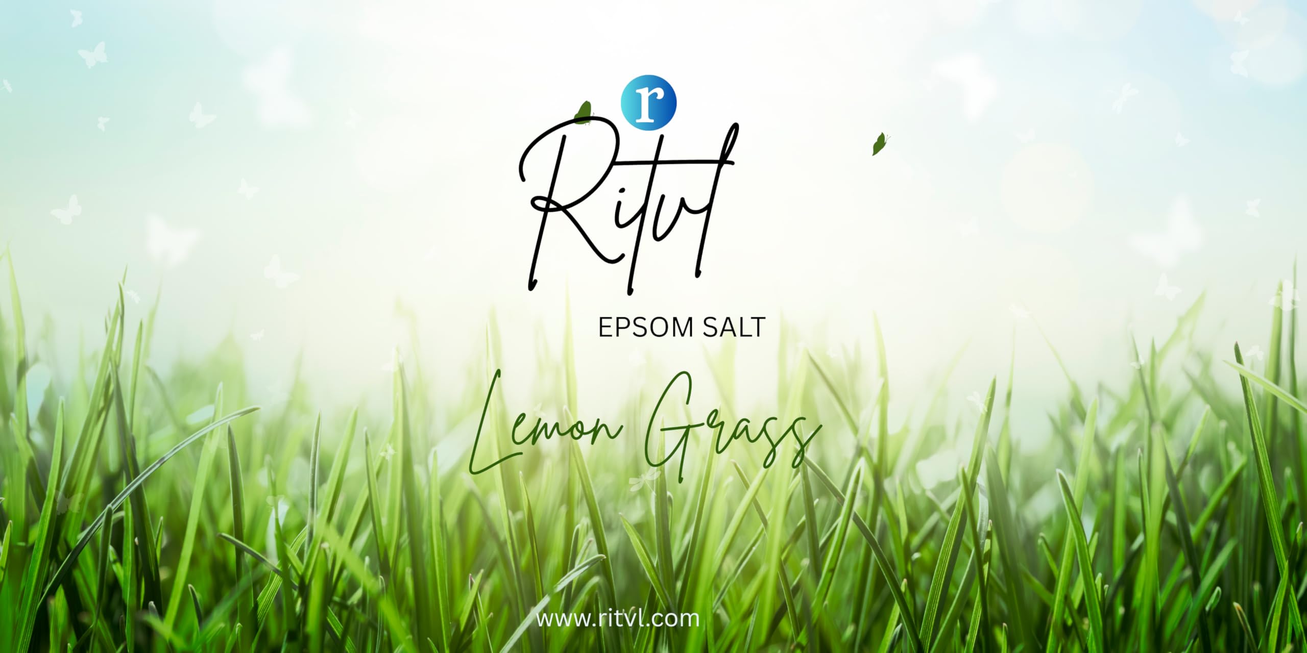Ritvl Lemongrass Epsom Salt with Pure Essential Oils, Natural Bath Soak, Glass Jar, 500g-picture-47