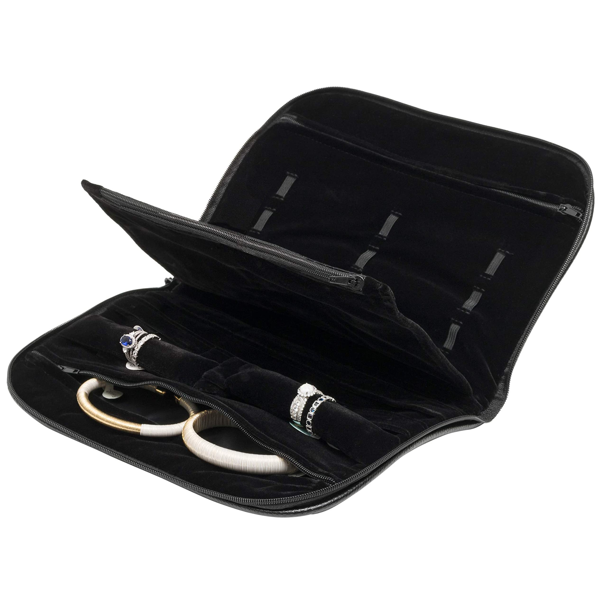 Portagioie da viaggio per collane, orecchini, anelli, bracciali. 9'' Bag