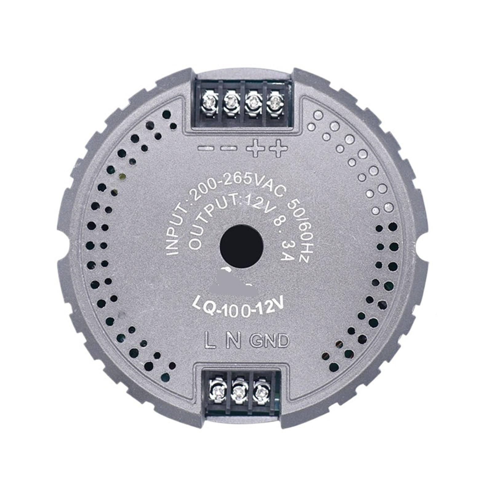 NVSFZGIYG 60W LED Driver AC220V to DC12V Adapter Round Converter(100W 12V Round)