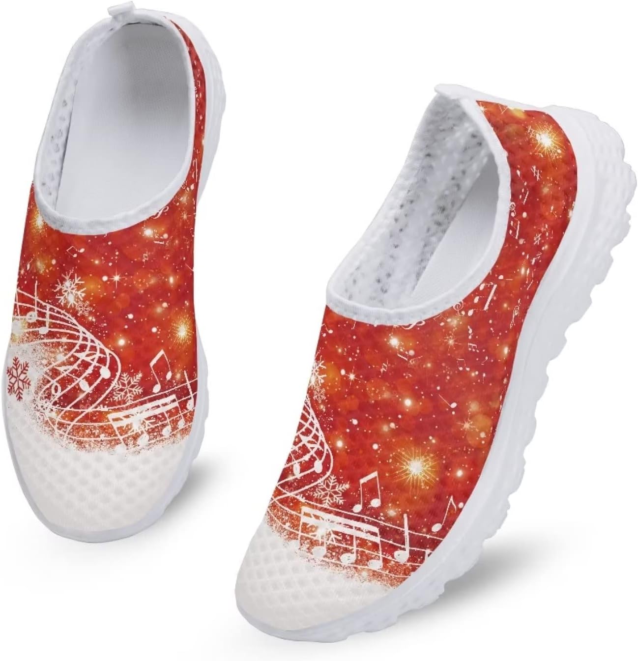 Chaussures De Course Femme Sport Chaussures Air Chaussures De Course Léger Respirant Gym Sneakers Sport Casual Noir Gris Rouge 35-42 EU, Chaussures De Sport Noires Et Oranges, 36 EU