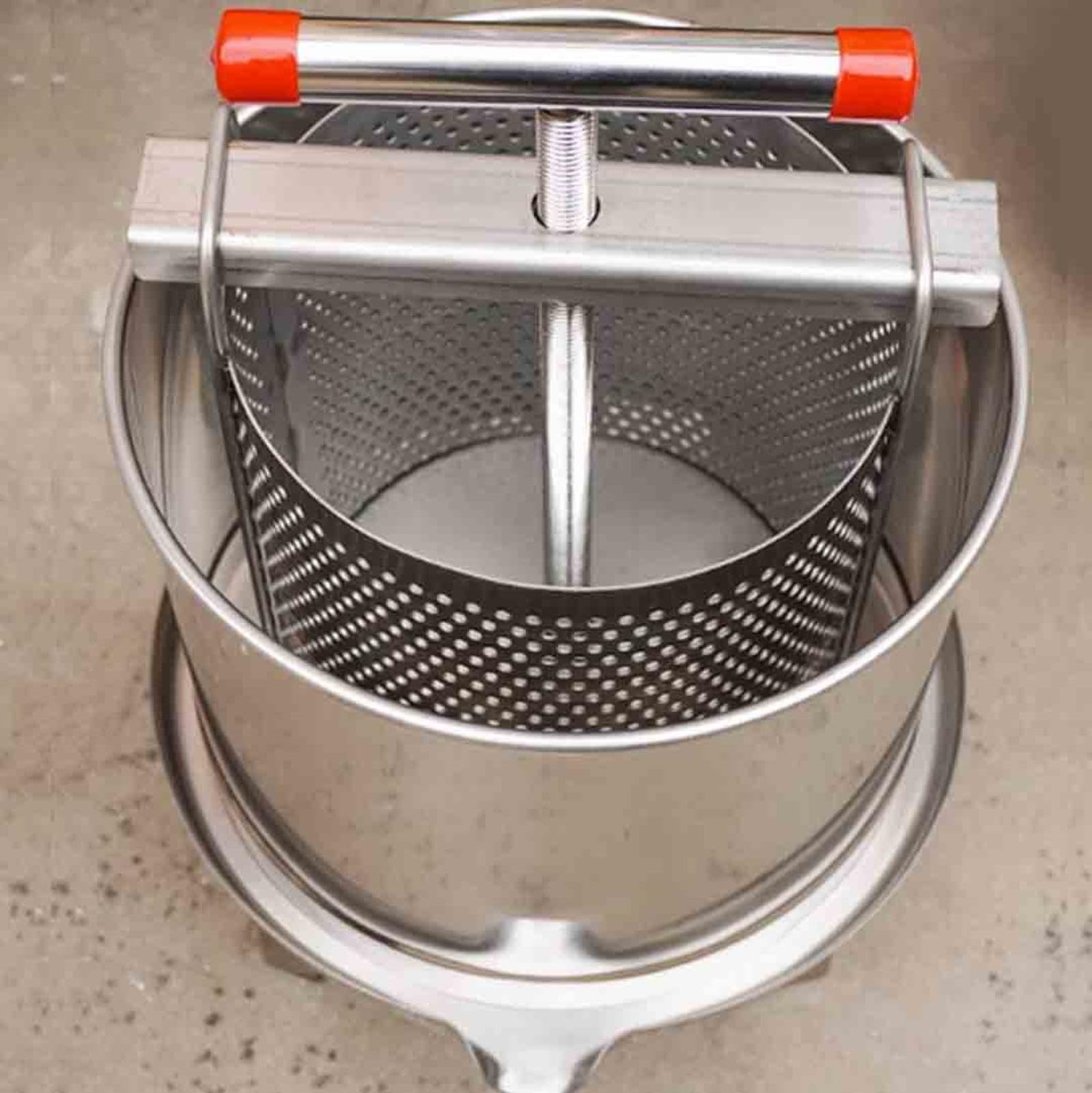 smielatore per apicoltura Pressa per miele in acciaio inox manual honey press extractor Attrezzatura apicoltura per Apicoltura Agricoltura Strumento
