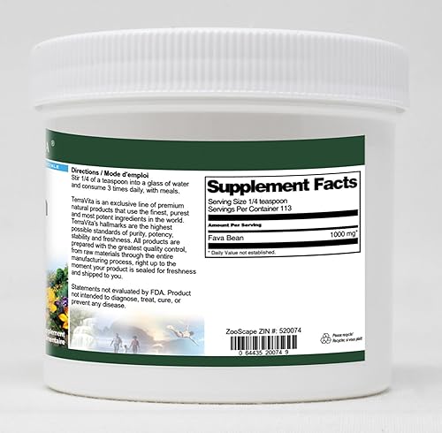 Miniatura 2 de Polvo de haba Fava (4 oz, ZIN 520074)