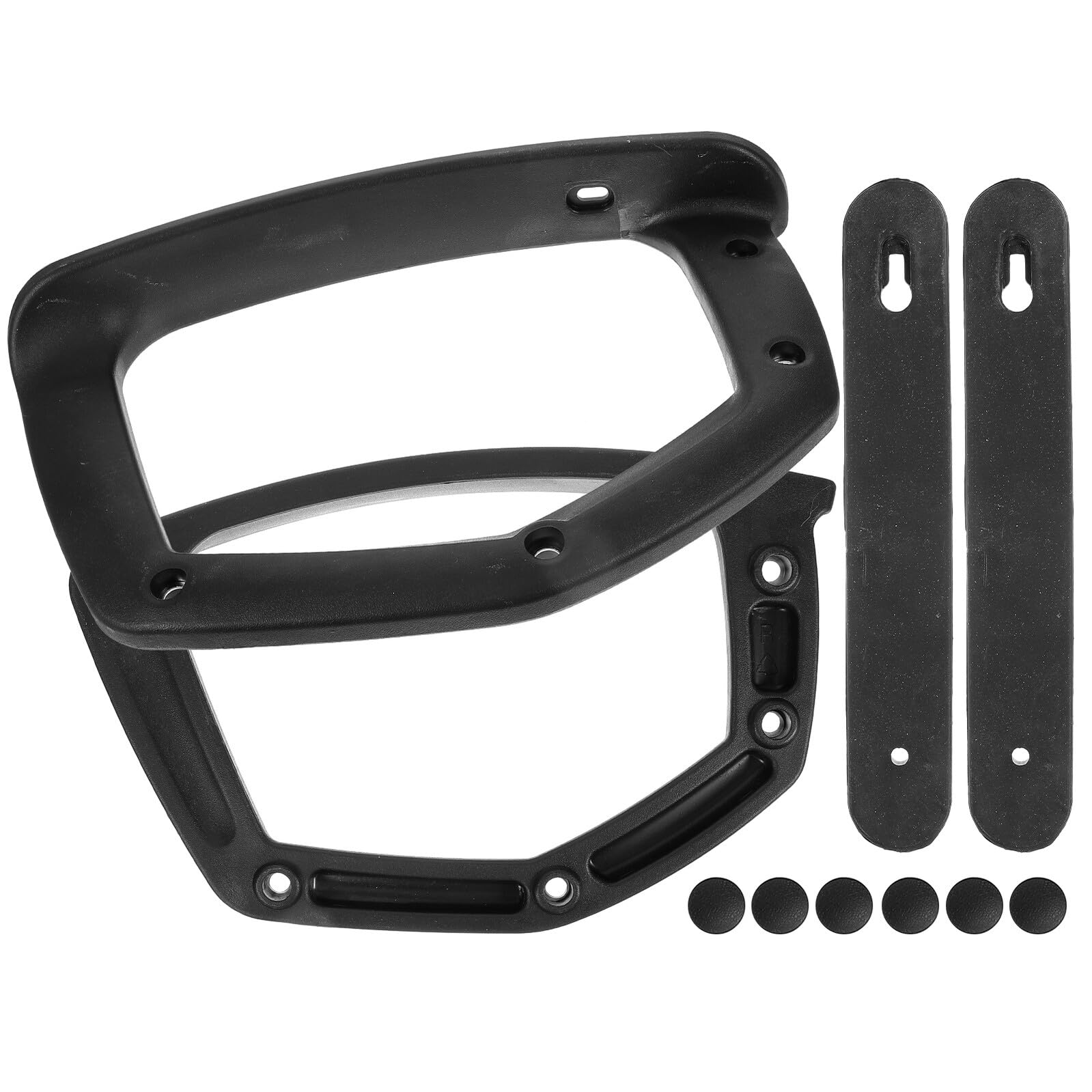 Gadpiparty Braccioli e Riduzione dello Stress in Plastica Pp Pezzi 2 Impugnatura Confortevole Ricambio Ergonomico per Sedia da Ufficio e Gaming per Poltrone