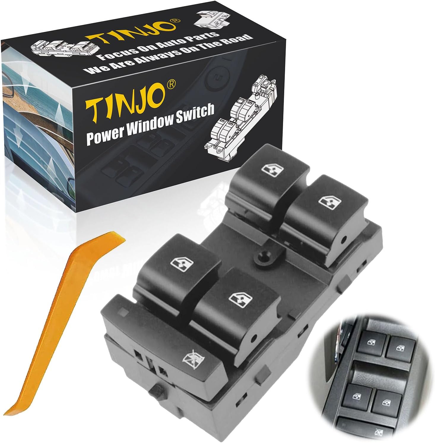 Front Left Power Control Window Switch Compatible with