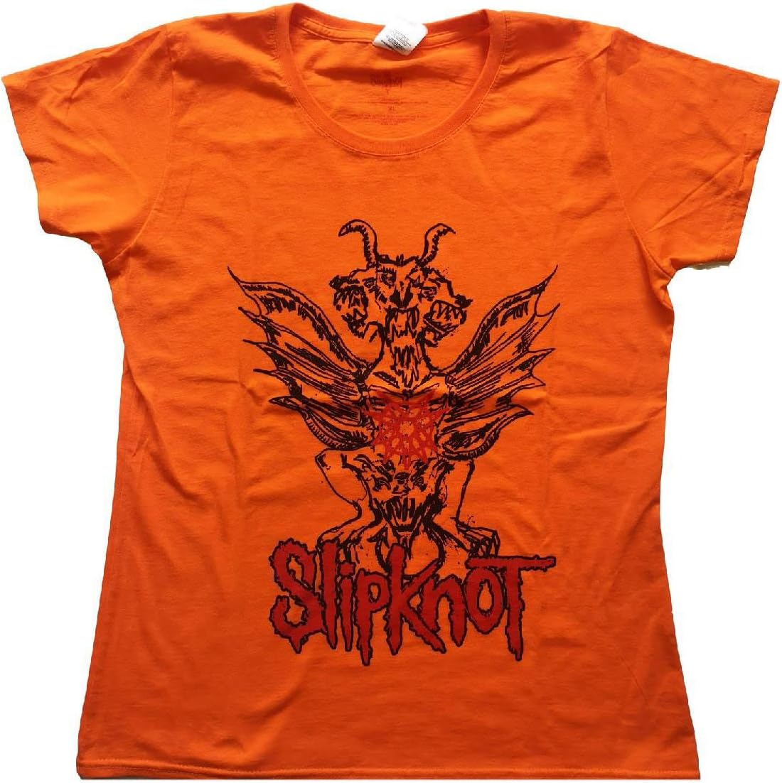 Amazon | [Slipknot] T Shirt Winged Devil Band Logo 新しい 公式