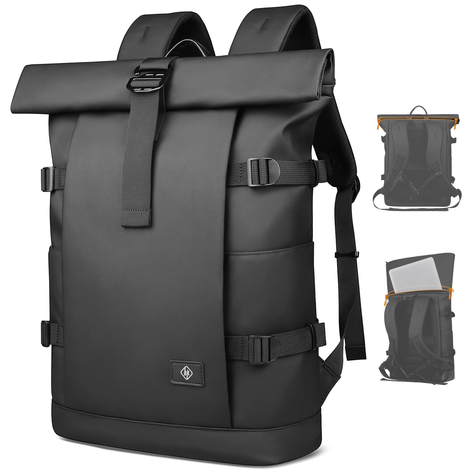 Heroic Knight Rolltop Laptop Backpack 19-28L