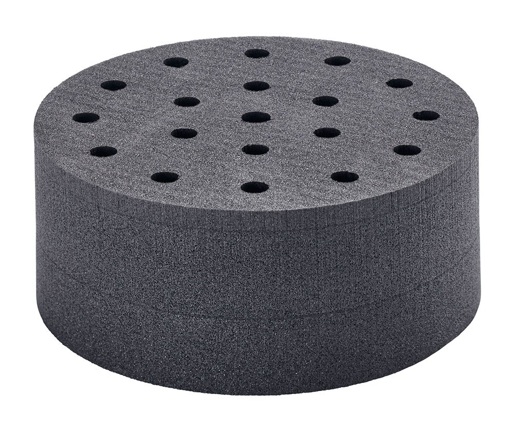 IKA 3343900 VG 3.32 Test Tube Attachment for 18 Reagent Glasses, 10 mm