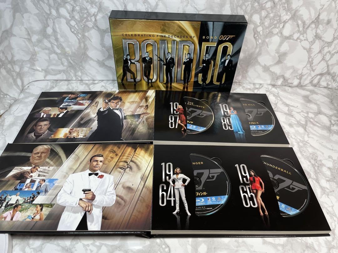 (未使用･未開封品)　007 製作50周年記念版 ブルーレイ BOX 〔初回生産限定〕 [Blu-ray] p1m72rm 007 製作50周年記念版 ブルーレイ BOX 〔初回生産限定〕 : 007