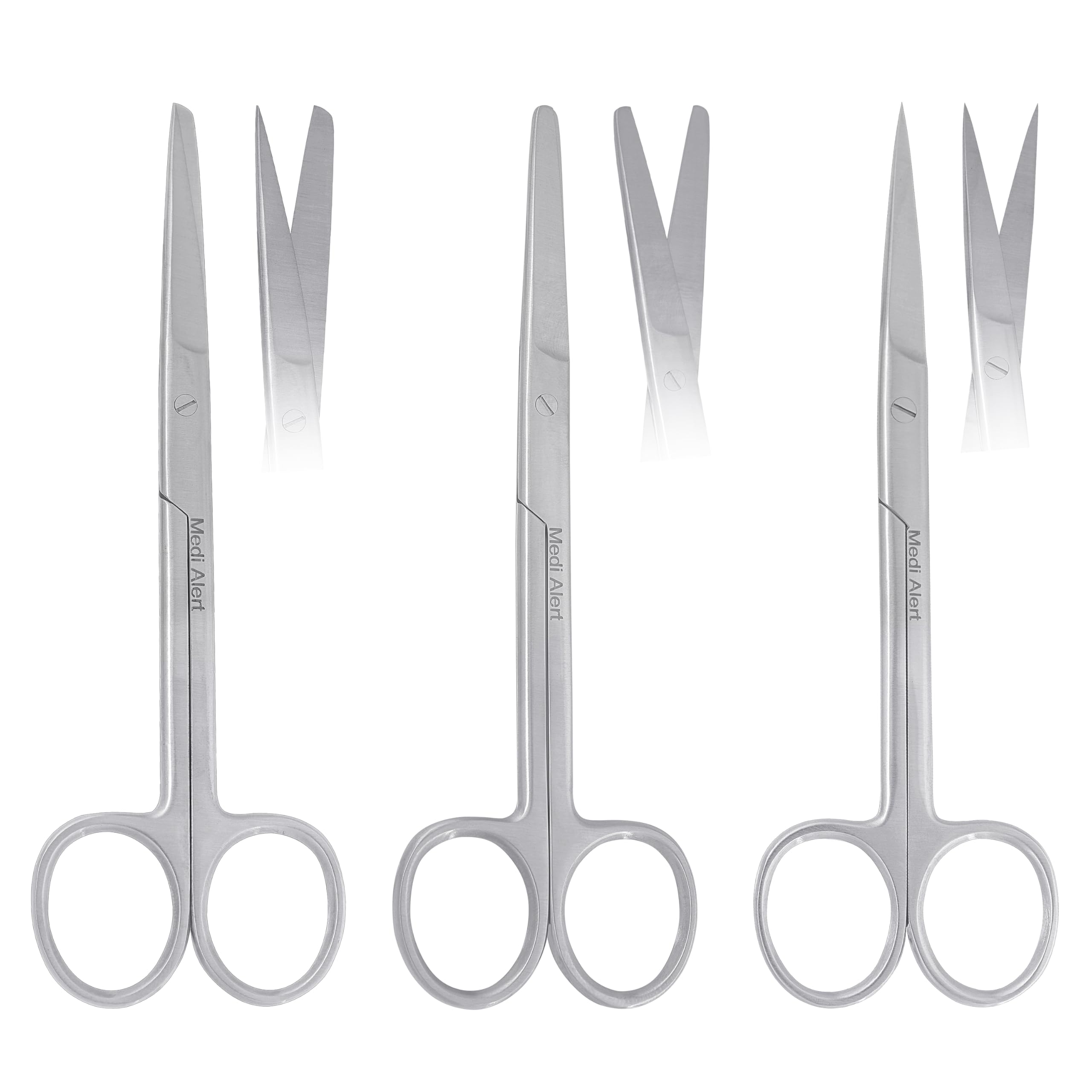 Tijeras médicas quirúrgicas invisibles para enfermeras, tijeras de rescate para cortar Tuff Tijeras de primeros auxilios para reco