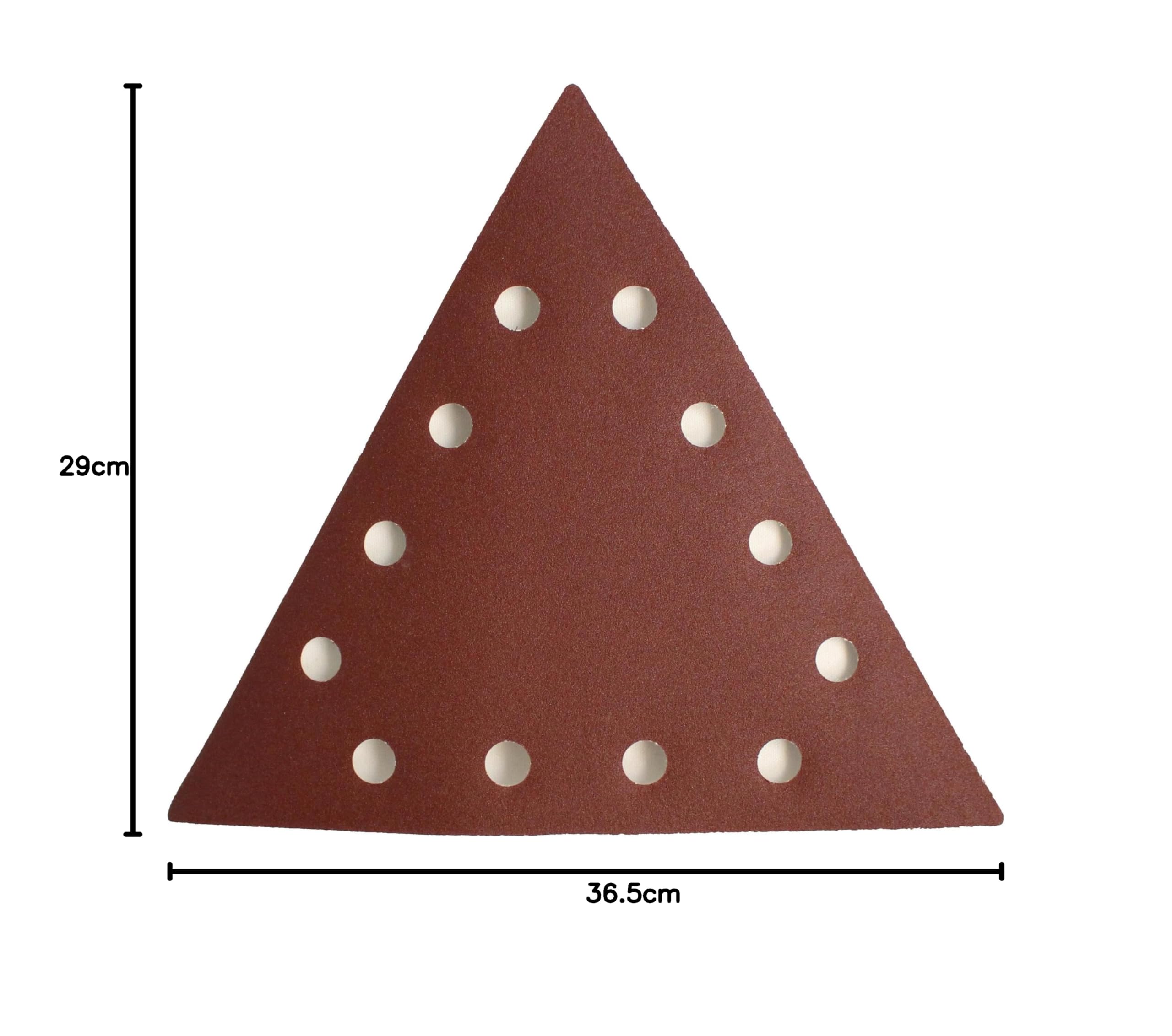FEIDER - Lijadora abrasiva para pared, grano 120, VELCRO, diámetro 225 mm, 12 agujeros, lote de 10 – ABT120, ideal para lijado, madera y yeso