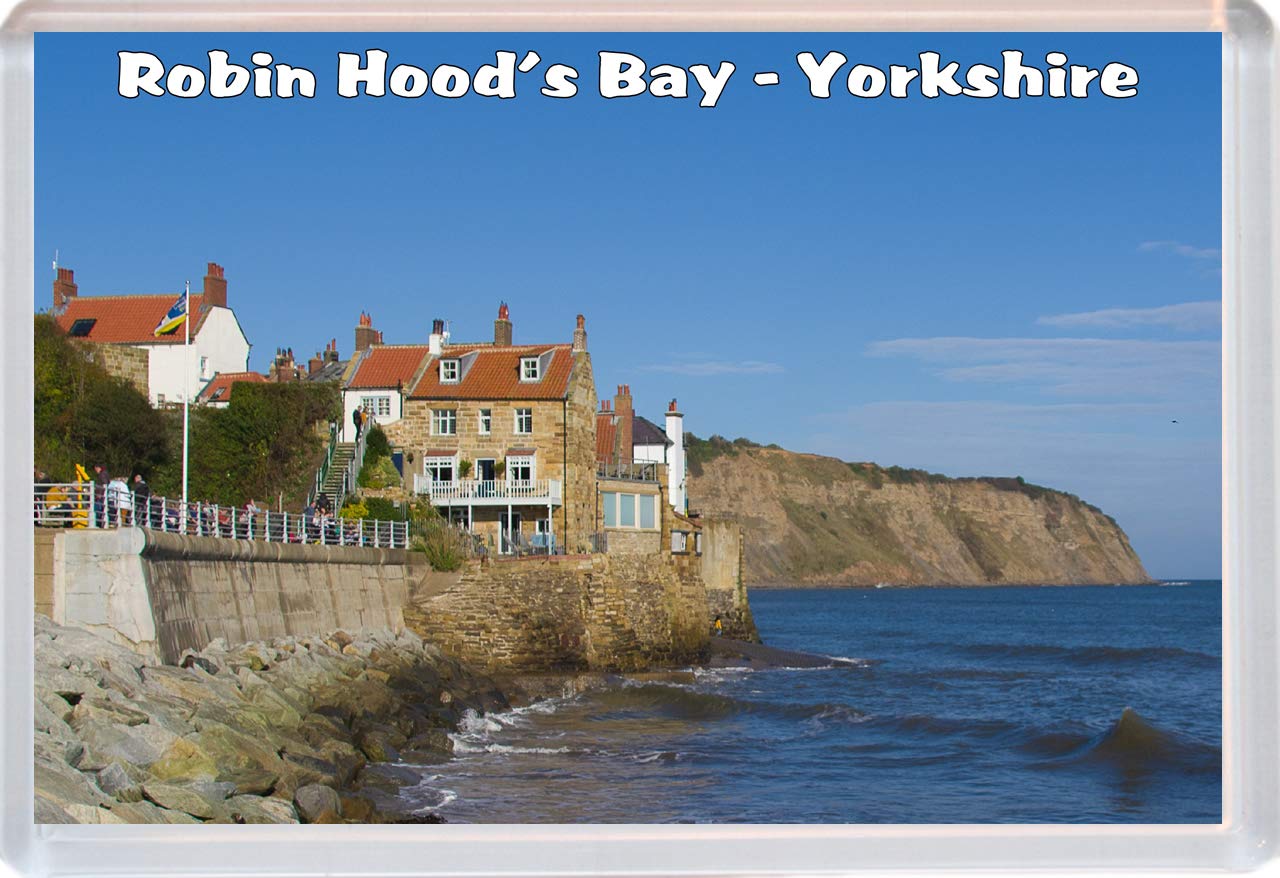 Robin Hood's Bay - Yorkshire - Fridge Magnet 96 x 67 mm JUMBO SIZE BBSM1653
