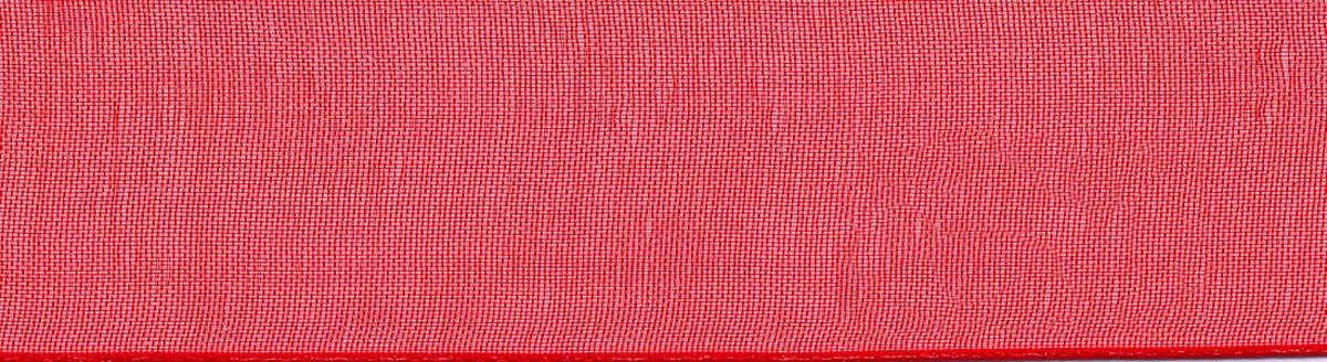 Morex Corp Organdy Ribbon 5/8"X50yd-Red