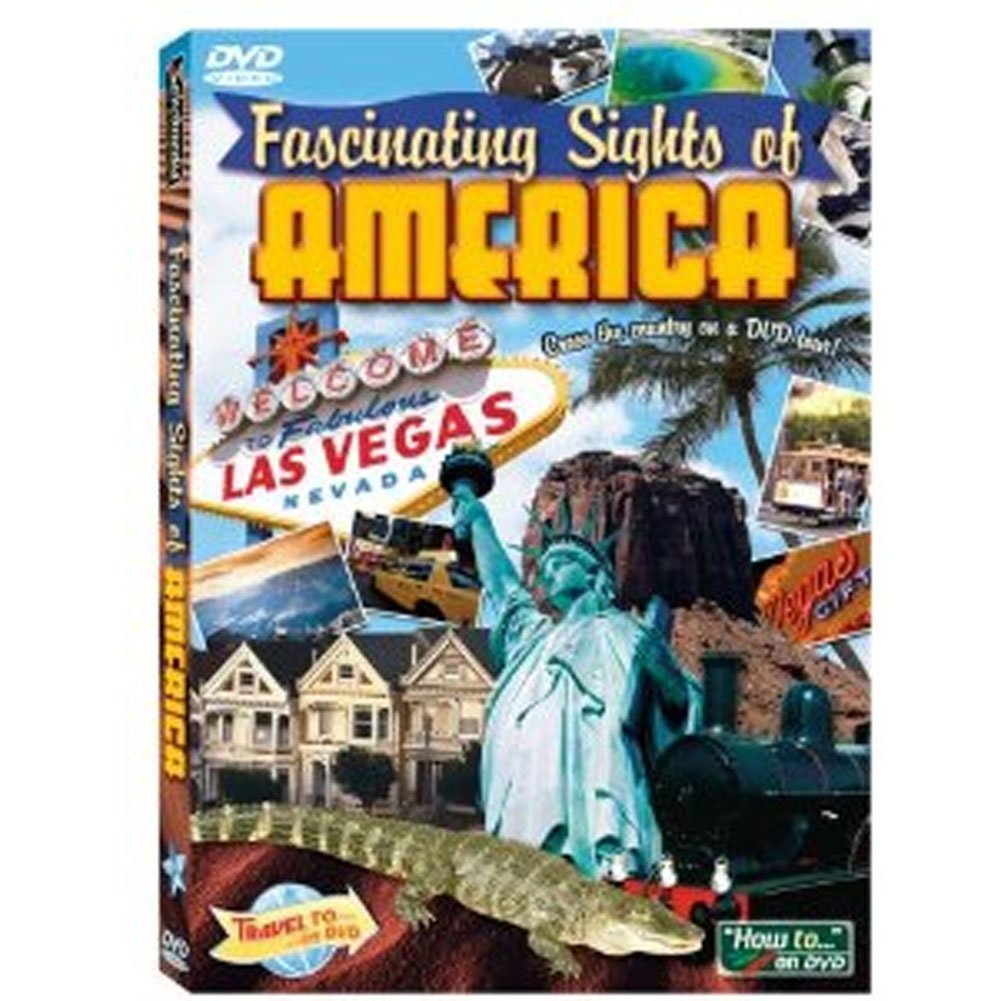 DVD Fascinating Sights Of America documental de viajes americano en formato fisico