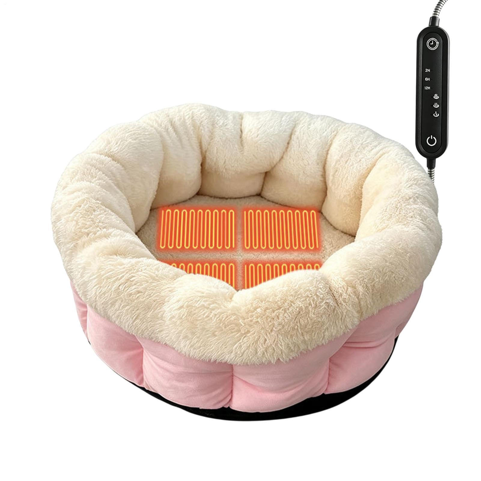 Beheiztes Katzenbett Indoor Temperaturverstellbare Schlaf-Wärmematte mit