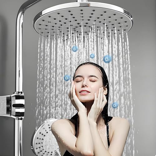 Miniatura 7 de Water Fiter - Filtro de cabezal de ducha AQUAYOUTH 2.0, sistema de filtro de cabezal de ducha de carbono, elimina metales pesados y cloro (paquete