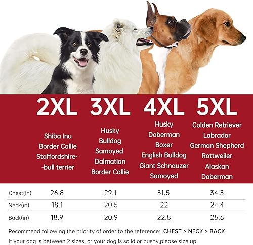 Miniatura 6 de Sudaderas con capucha para perros grandes y medianos, ropa con agujero para correa para perros, ropa de bulldog pitbull (sudadera con capucha para