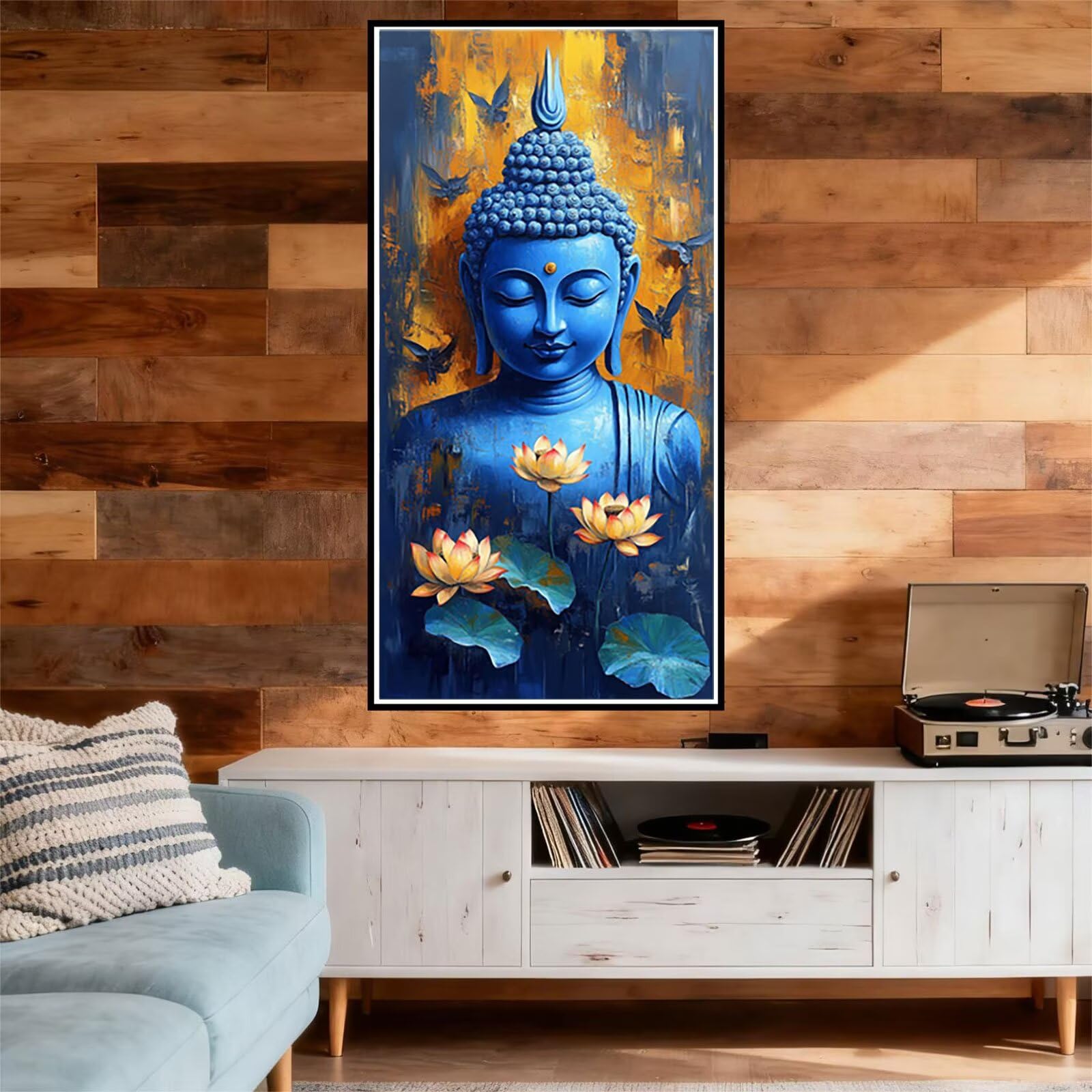 Zen Diament Malarstwo Kwiat Diament Malarstwo Dziecko DIY Diamentowe Malarstwo Dla dorosłych Zestaw do haftu krzyżykowego Płótno Pełny zestaw dla dorosłych Mozaika Kreatywny wypoczynek, do dekoracji