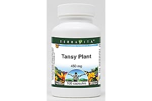 Tansy Plant - 450 mg (100 Capsules, ZIN: 511002) - 2 Pack