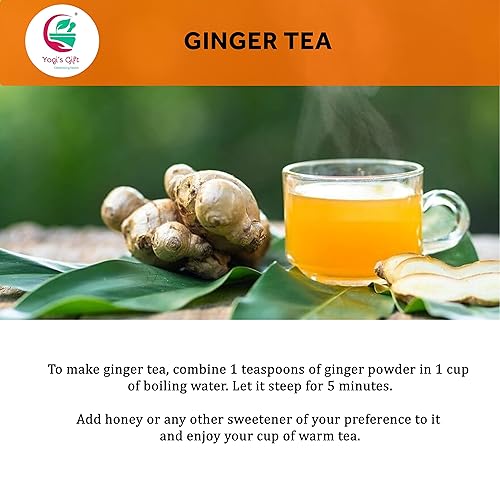 Miniatura 10 de Yogi's Gift - Polvo de jengibre de 2 libras, tan picante como el jengibre fresco, jengibre en polvo sabroso, ayuda a la digestión, jengibre molido