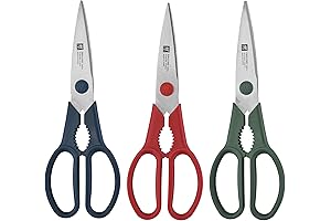Henckels 3-Piece Kitchen Shear Set in Vibrant Hues