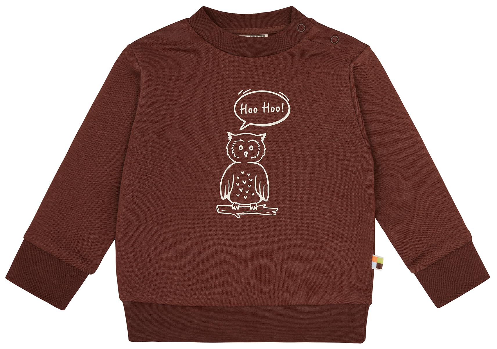 loud + proud Unisex Kinder Sweat mit Druckmotiv, GOTS Zertifiziert Sweatshirt