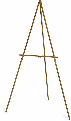 Caballete americano de 68 pulgadas trípode caballete nogal, abeto