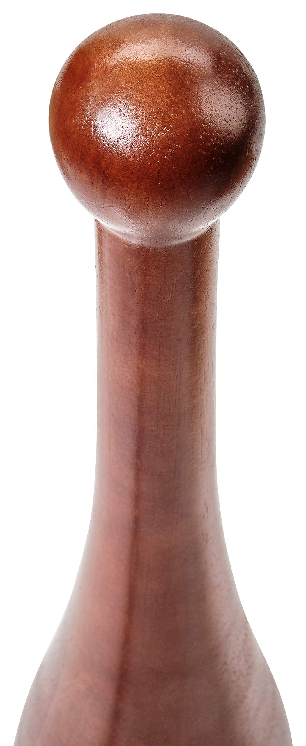 Bad Company Wooden Indian Club Bell I Schwungkeule aus gepresstem Holz inkl. Versieglung I 2 kg