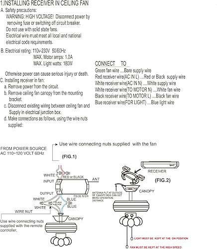 Miniatura 10 de Control remoto para ventilador de techo BY06