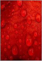 Vista 1 de Toalla de mano con diseño de pétalos de tulipán rojo con diseño de rosa 3D, 15 x 22 pulgadas